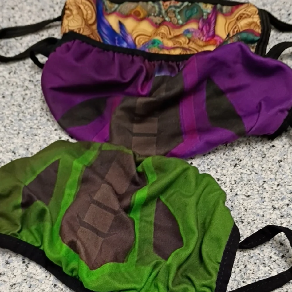 Colorful Face Masks Set